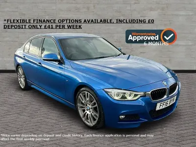Used BMW 320 M Sport 188 HP (138 kW) 2016 Blue Sedan