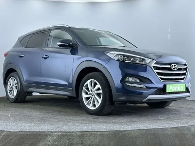 Used Hyundai Tucson SE 116 HP (85 kW) 2016 Blue SUV