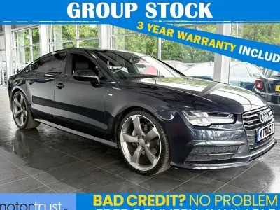 Usado Audi A7 Sportback Black Edition 272 CV (200 kW) 2016 Azul Utilitario