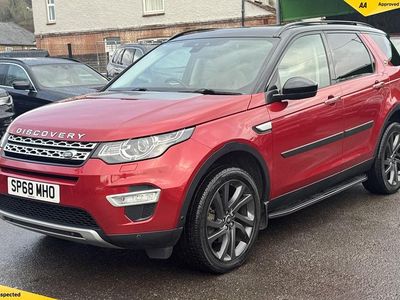 Used Land Rover Discovery Sport HSE Luxury 240 HP (176 kW) 2018 Red SUV