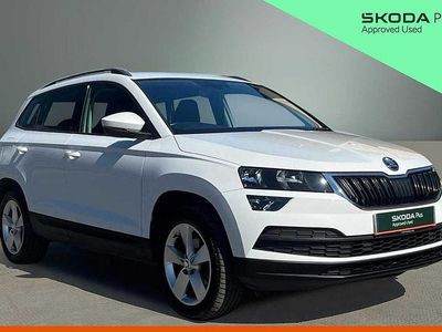 Used Skoda Karoq SE 150 HP (110 kW) 2019 White SUV