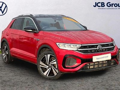 Used VW T-Roc R-line 150 HP (110 kW) 2024 Red SUV