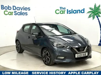 Used Nissan Micra Acenta 92 HP (67 kW) 2021 Grey Hatchback