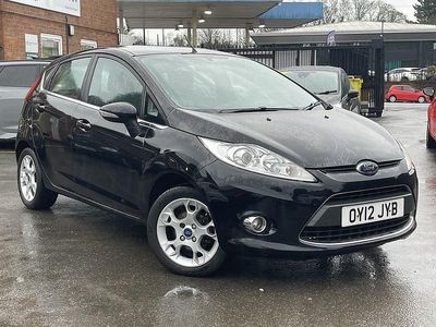Used Ford Fiesta Zetec 2012 Black Hatchback