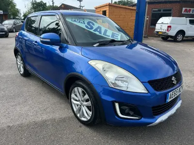 Used Suzuki Swift SZ4 94 HP (69 kW) 2015 Blue Hatchback