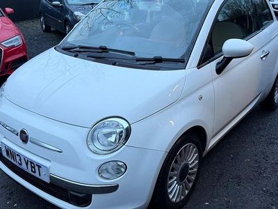 White Used 2013 Fiat 500 Lounge Hatchback | £3,595 (Good price)