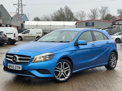 Used Mercedes A200 2015 Blue Hatchback