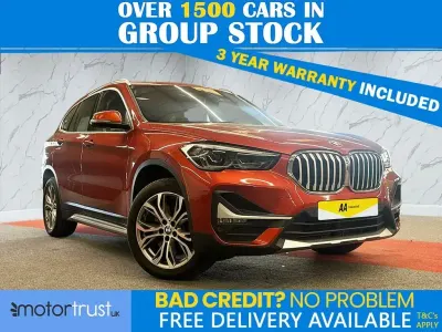 Used BMW X1 xLine 178 HP (130 kW) 2021 Orange SUV