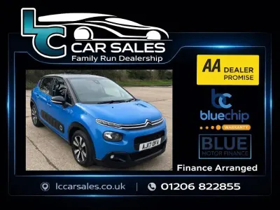 Used Citroën C3 Flair 98 HP (72 kW) 2017 Blue Hatchback