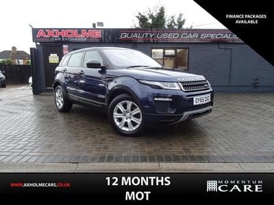 Used Land Rover Range Rover evoque SE 2015 Blue Estate