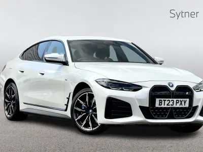 Used BMW i4 M Sport 246 kW (335 HP) 2023 White Sedan