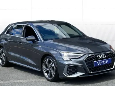 Used Audi A3 S-Line 110 HP (80 kW) 2023 Grey Sedan