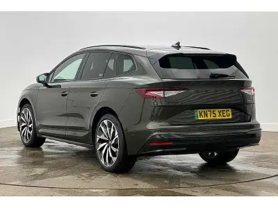 New Skoda Enyaq iV SportLine 154 kW (210 HP) 2026 Olive green metallic SUV