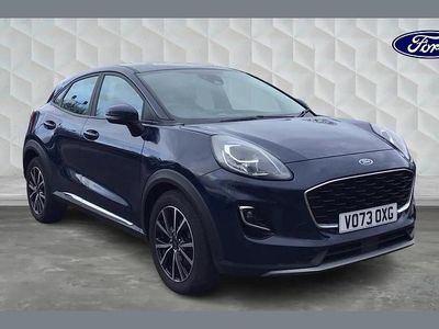 Used Ford Puma Titanium 125 HP (91 kW) 2023 Blue SUV