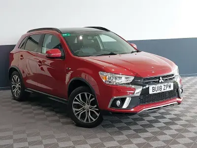 Używany Mitsubishi ASX 115 KM (84 kW) 2018 Czerwony SUV