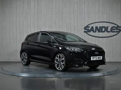 Używany Ford Fiesta ST-Line X 2022 Czarny Hatchback