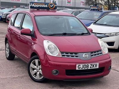 Red Used 2008 Nissan Note Tekna MPV | £1,975 (Super price)