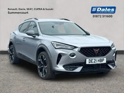 Used Cupra Formentor 150 HP (110 kW) 2021 Silver SUV