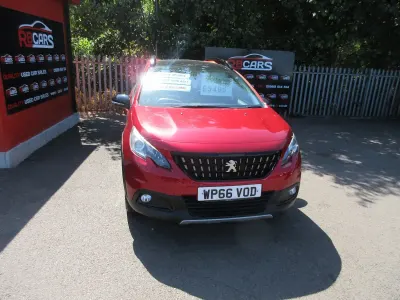 Used Peugeot 2008 GT-line 108 HP (79 kW) 2016 Red SUV