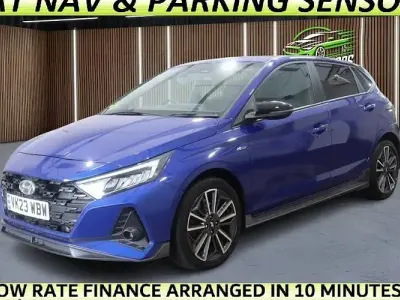 Used Hyundai i20 N Line 120 HP (88 kW) 2023 Blue Hatchback