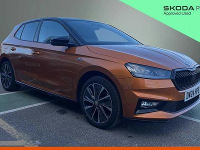 Used Skoda Fabia Monte Carlo 108 HP (79 kW) 2024 Orange Hatchback