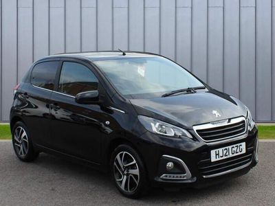 used Peugeot 108 1.0 ALLURE EURO 6 (S/S) 5DR PETROL FROM 2021 FROM DORCHESTER (DT1 1NE) | SPOTICAR