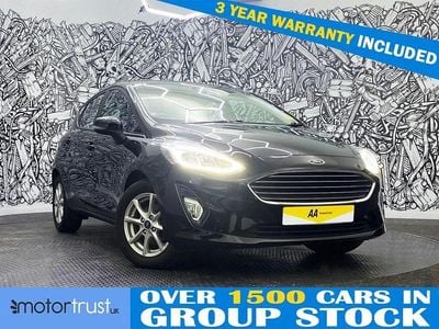 Used Ford Fiesta Zetec 100 HP (73 kW) 2019 Black Hatchback