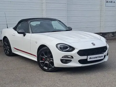 Used Fiat 124 Spider S 140 HP (102 kW) 2018 White Cabriolet
