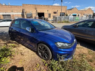 Used VW Golf VII R 2014 Blue Hatchback