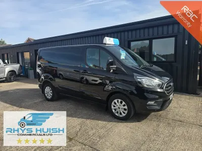 Used Ford Transit Custom Limited 130 HP (95 kW) 2022 Black Van