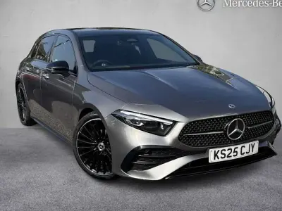 Used Mercedes A180 AMG line 136 HP (100 kW) 2025 Grey Hatchback