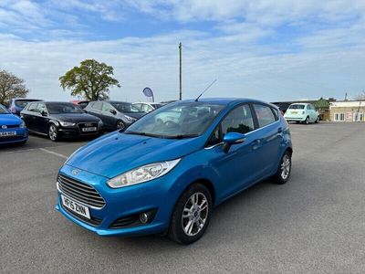 used Ford Fiesta 1.25 82 Zetec 5dr Petrol Manual Blue 5 Door Hatchback