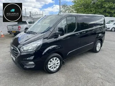 Used Ford Transit Custom Limited 130 HP (95 kW) 2019 Black Van