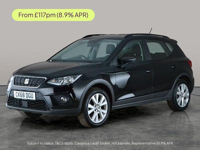 Used Seat Arona SE Technology 95 HP (69 kW) 2018 Black SUV