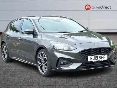 Used Ford Focus ST-Line X 125 HP (91 kW) 2019 Grey Hatchback