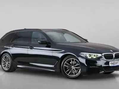 Used BMW 520 M Sport 190 HP (139 kW) 2019 Black Estate