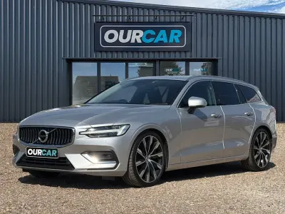 Used Volvo V60 Inscription 190 HP (139 kW) 2019 Silver Estate