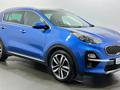 Used Kia Sportage 136 HP (100 kW) 2019 Blue SUV