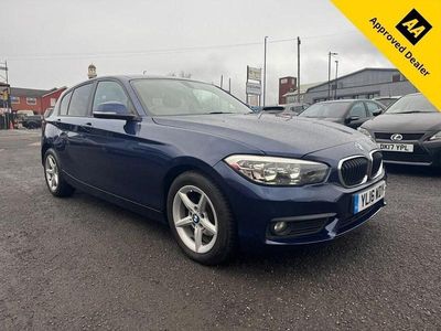 Used BMW 116 116 HP (85 kW) 2016 Blue Hatchback