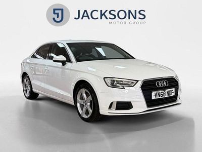Used Audi A3 Sport 150 HP (110 kW) 2018 White Sedan