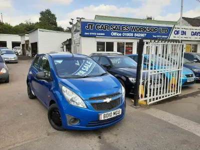 Used Chevrolet Spark 68 HP (50 kW) 2010 Blue Hatchback