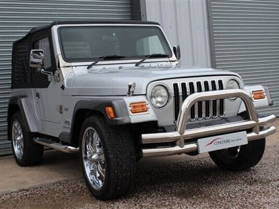 used Jeep Wrangler 4.0l Extreme Sport Soft Top Auto withO/D 3dr
