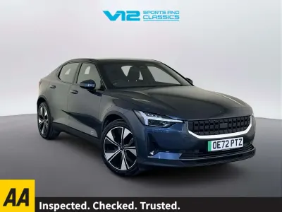 Begagnad Polestar 2 Long Range Single Motor 169 kW (231 HK) 2023 Blå Halvkombi