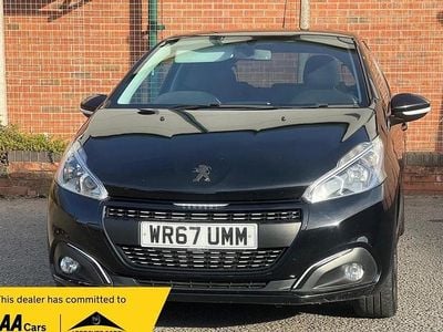 Used Peugeot 208 2017 Black Hatchback