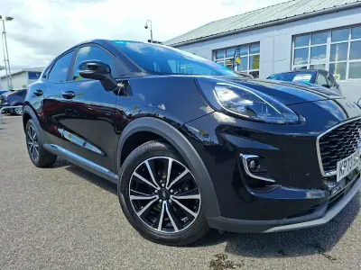 Gebraucht Ford Puma Titanium 125 PS (91 kW) 2023 Schwarz SUV