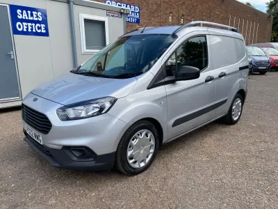 Used Ford Transit Courier 100 HP (73 kW) 2022 Silver Van