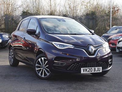 Used Renault Zoe GT-Line 100 kW (136 HP) 2020 Purple Hatchback