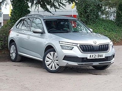 Used Skoda Kamiq SE Drive 95 HP (69 kW) 2021 Silver SUV