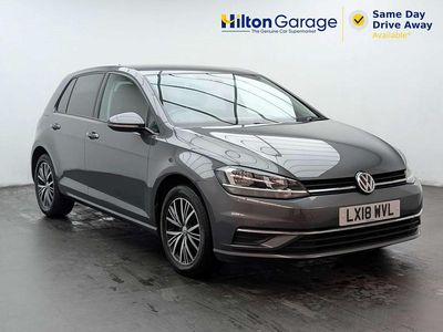 Used VW Golf VII SE 125 HP (91 kW) 2018 Grey Hatchback