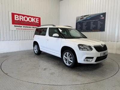Gebraucht Skoda Yeti SE 105 PS (77 kW) 2014 Weiß SUV